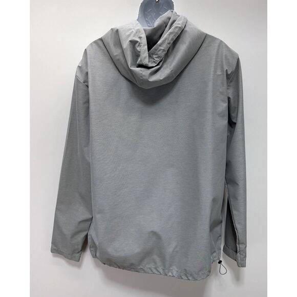 Properly Tied Men's Grey Canopy Rain Jacket Hooded Thunder sz XL - Picture 2 of 5